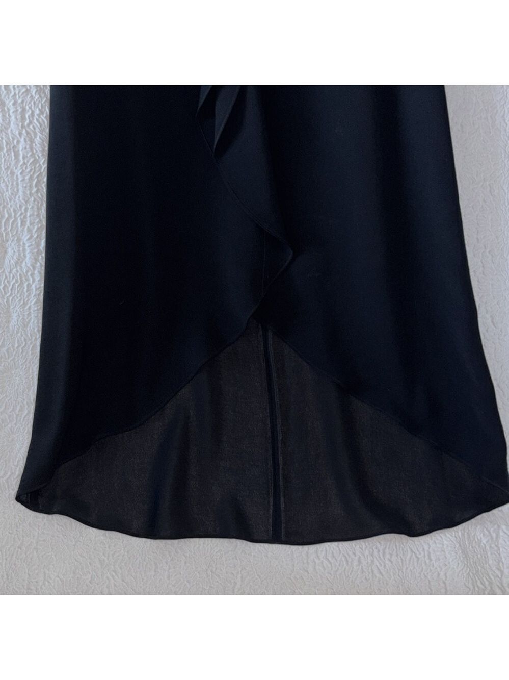 Adrianna Papell Daytime V-neck High Low Sheath Dress - Picture 5 of 11